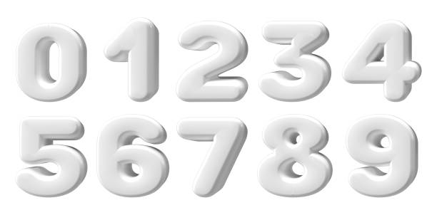 istock set of white number 3d render 2188456651