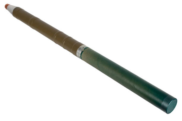 istock Fragmentation rocket propelled grenade for rpg 7 rocket propelled grenade launcher isolated on white 2188457760
