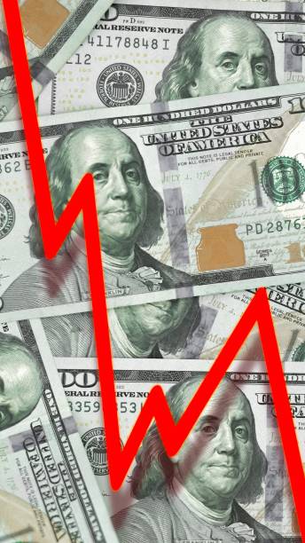 istock Dollar downturn recession concept 2188462191