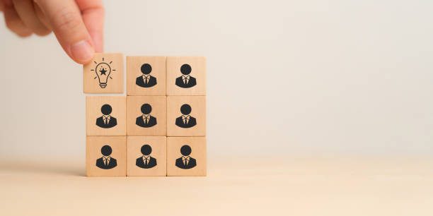 istock Upskilling employees concept. Advanced skills to enhance performance, increase job satisfaction and prepare for future roles. Skill training programs for AI technologies and digital transformation. 2188464189