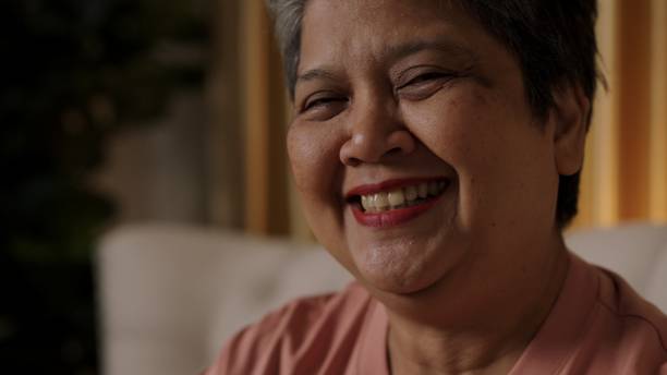 istock Senior Woman with a Warm and Friendly Smile 2188467544