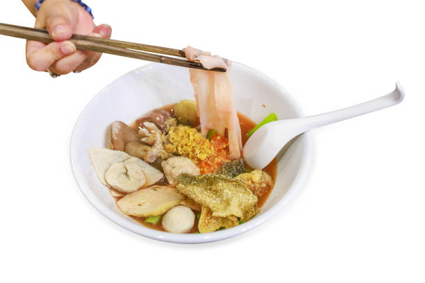 istock Top view of Supreme Yentofour Noddle, focus selective 2188484350