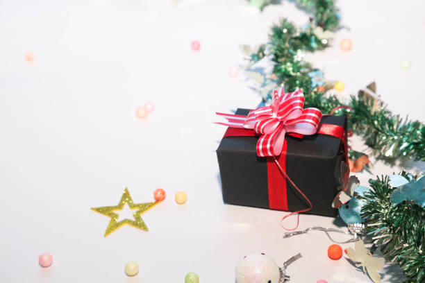 istock Christmas greeting decoration background 2188489740