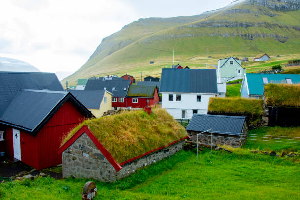 istock Mikladalur Village 2188490780