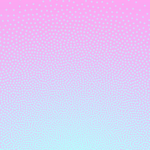 istock Abstract design with dots and Pink gradients - Stippling Art - Trendy background 2188491037