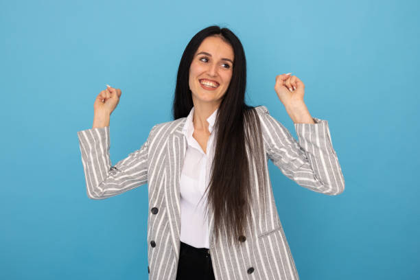istock Young woman entrepreneur posing confidently 2188499470