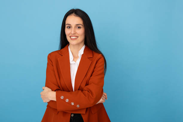 istock Young professional woman in formal attire 2188500343