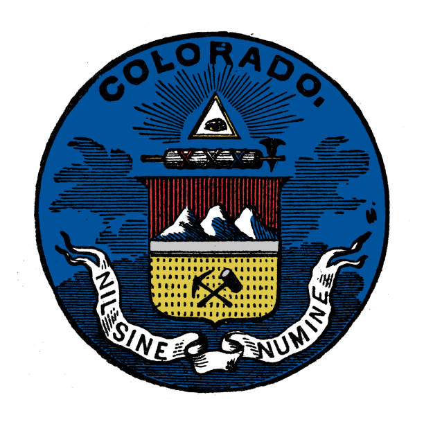 Seal of USA states (1899): Colorado