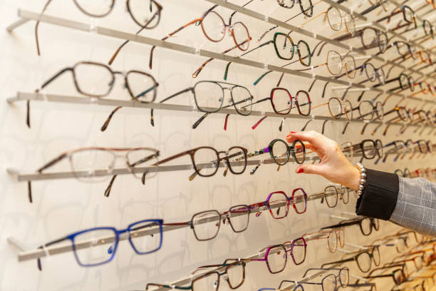 istock Selection of eyeglasses in a shop 2188506451