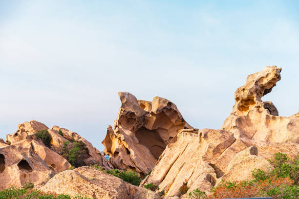 istock Breathtaking Rocky Landscape with Unique Formation and Blue Sky in a Serene Natural Setting 2188509559