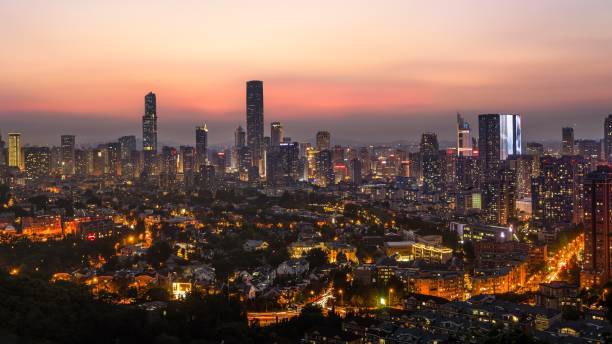istock Dalian Skyline at Night: A Stunning Urban View 2188511234