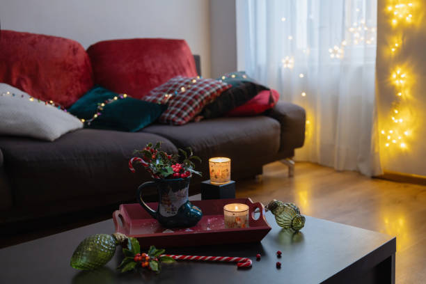 istock christmas decor in red and green colors indoor 2188512343