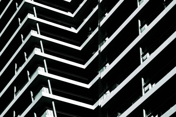 istock Abstract Perspective of Modern Architectural Design with Geometric Patterns 2188513745