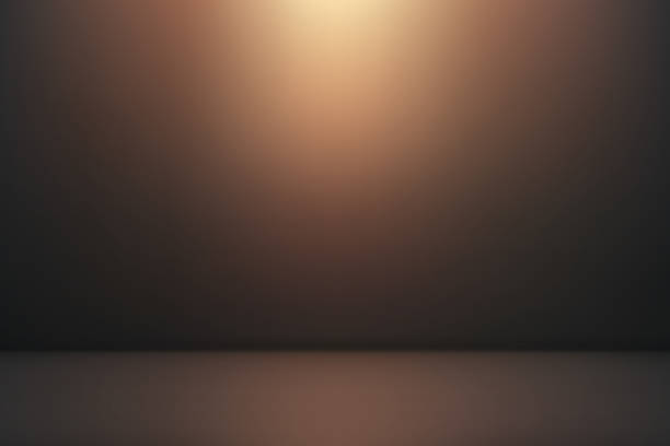 Dark gold Gradient Studio Room Background with Subtle Lighting Dark gold gradient studio room background with soft lighting subtle glow background stock illustrations