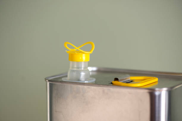 White Metal Tin for olive oil