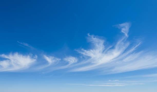 istock Blue sky background and white Cirrus clouds soft focus 2188520142