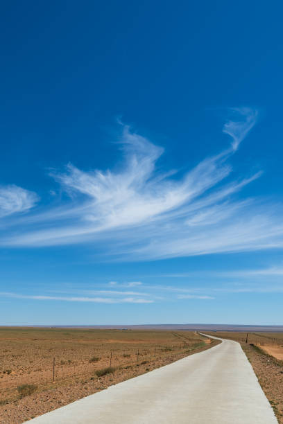 istock Grassland and rural roads under blue sky and white clouds, Inner Mongolia, China 2188520301