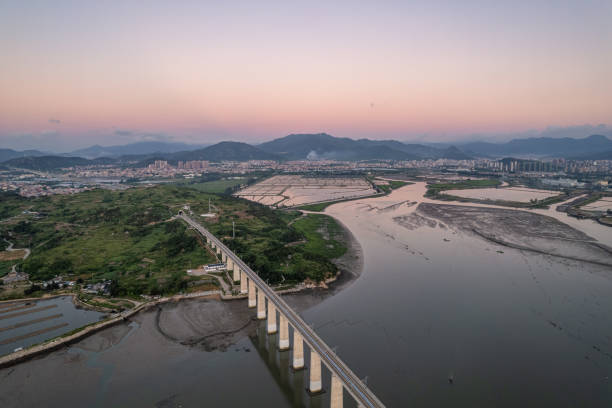 istock The cross sea railway passes through a small hill 2188525775