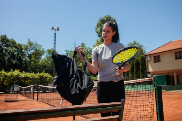 istock Tennis player finished a match 2188525889