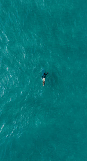 istock Paddle boarding on the sea 2188526602