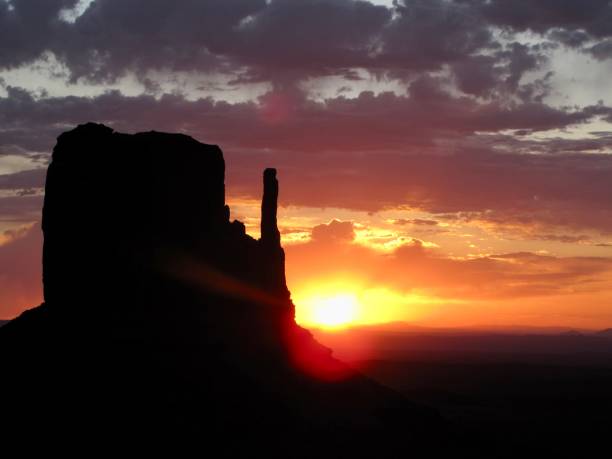 istock Mitten butte in Monument Valley Utah during sunrise 2188527239