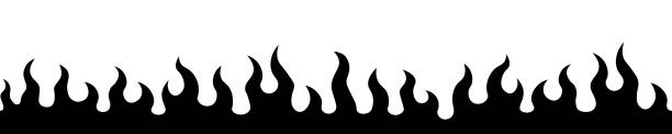 160+ Flame Pattern Line Stock Photos, Pictures & Royalty-Free Images ...