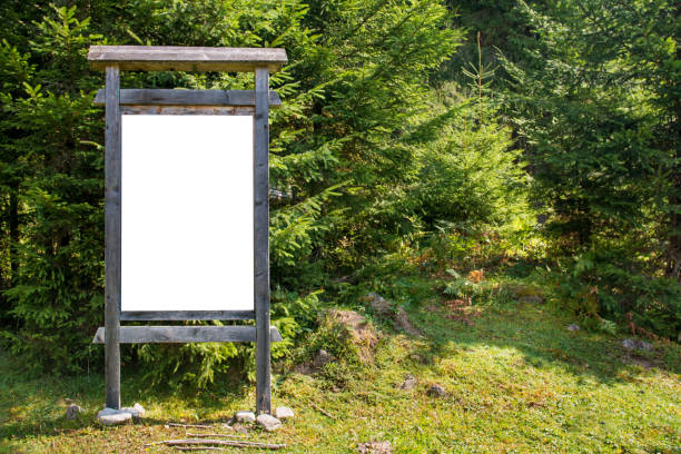 istock White blank wooden sign board 2188535265