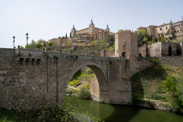istock Toledo, Spain - April 9, 2023: Alcantara Bridge 2188544640