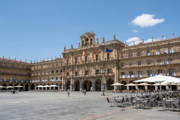 istock Salamanca, Spain - June 22, 2023: Plaza Mayor and Town Hall 2188544704