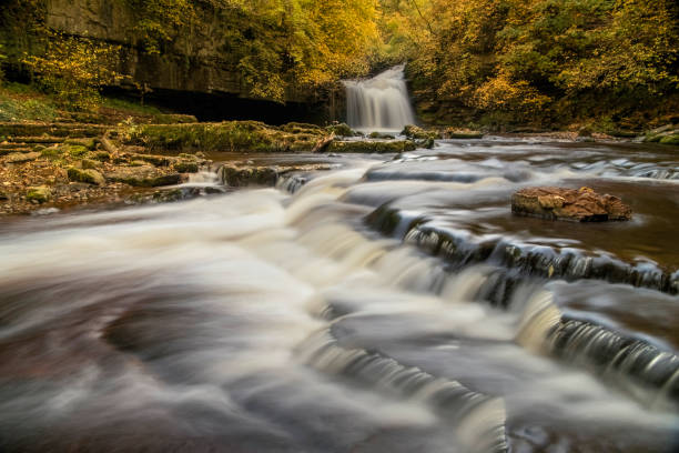 istock West Burton Falls, Autumn Colour 2188550520