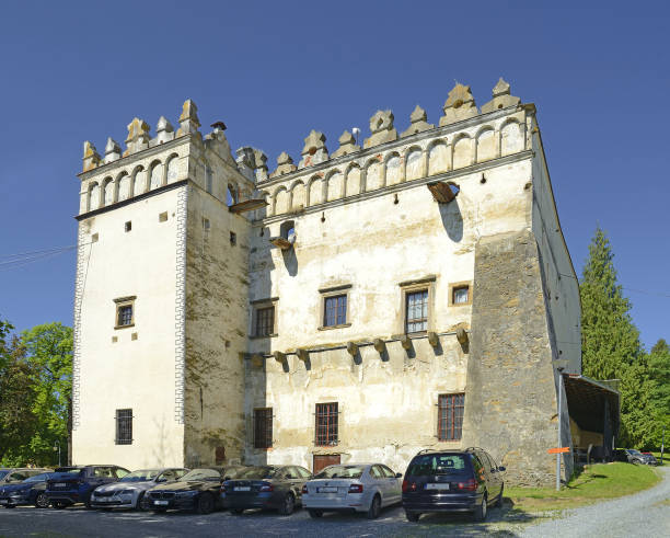 Fricovce, Slovakia - Castle Fricovce, a Manor House Dating From the 17th Century Located in Slovakian Village Fricovce Currently Used as Hotel
