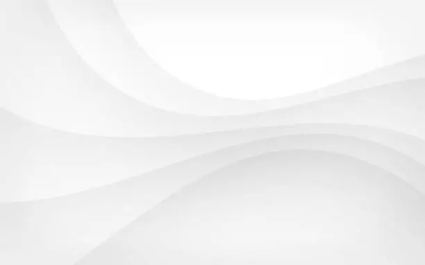 Abstract White Gray Wave Background Abstract White Gray Wave Background