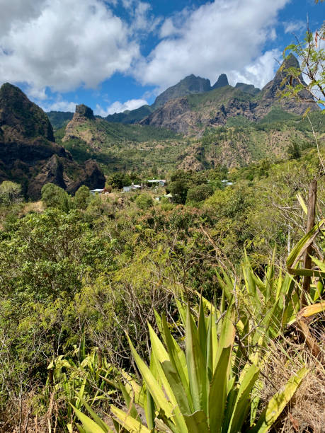 istock Mafate cirque in Reunion island 2188570088