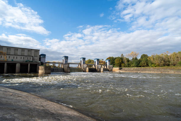 istock Modern Hydroelectric Dam on a Sunny Day 2188579472