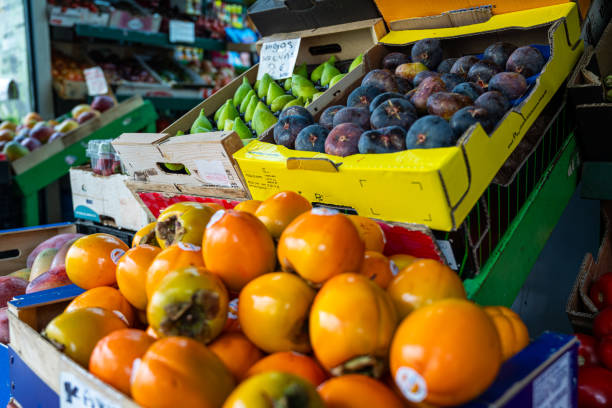 istock A display of fruit including oranges, apples, and pears. 2188583173