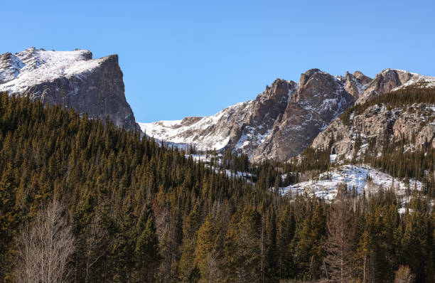 Hallett Peak in Rocky Mountain National Park, Colorado