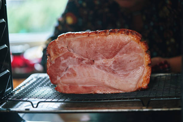 Baking Christmas Ham in the Oven