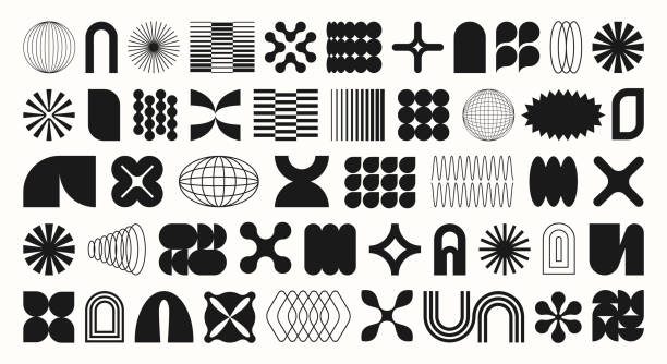 illustrazioni stock, clip art, cartoni animati e icone di tendenza di forma ñð°ð· ñð°ð±ð3/4ñðºð° - brutalism