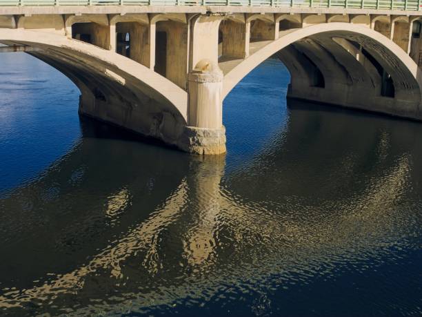 The Basiliere bridge across the Merrimack river