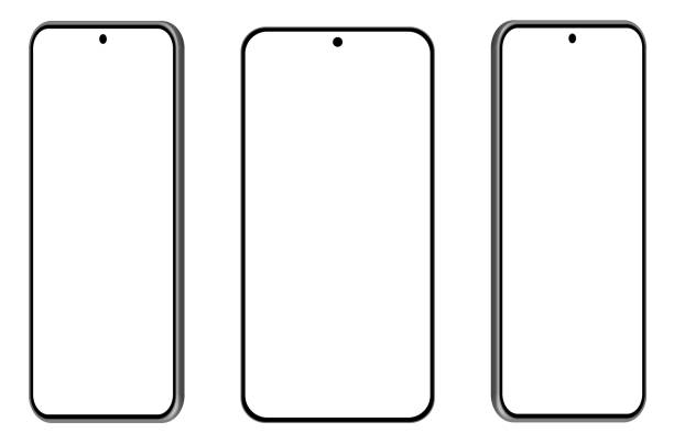 istock Cell phone mockup, phone screen mockup, mockup mobile phone, 3d mockup 2188622834