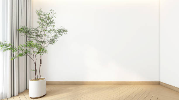 istock Japanese minimalist style empty room 2188630674
