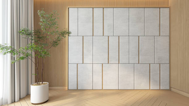 istock Japanese minimalist style empty room 2188630675