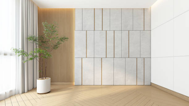 istock Japanese minimalist style empty room 2188630678