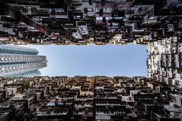 istock Urban Density and Architecture in a Vertical Perspective, Montane Mansion, Hong Kong 2188638465