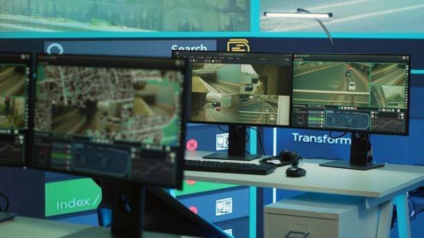 istock Empty government service office uses CCTV surveillance footage 2188638719