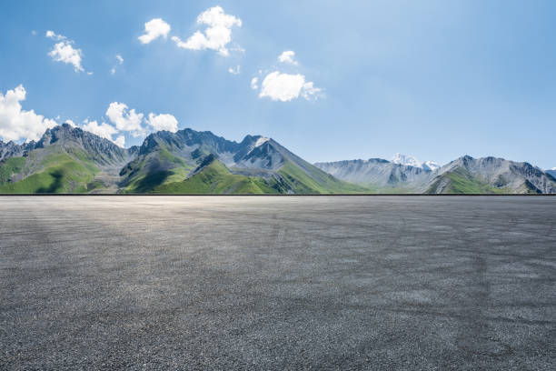 istock Asphalt road square and mountain natural landscape 2188640459