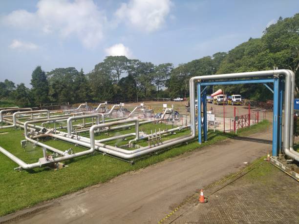 istock Geothermal steam pipeline 2188641160