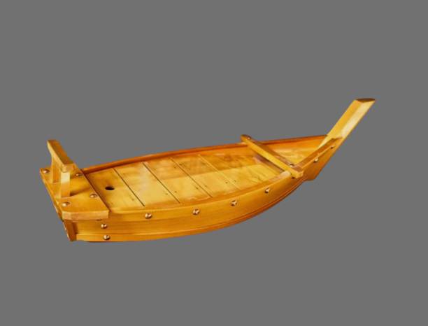 istock Brown multipurpose wooden boat 2188646677