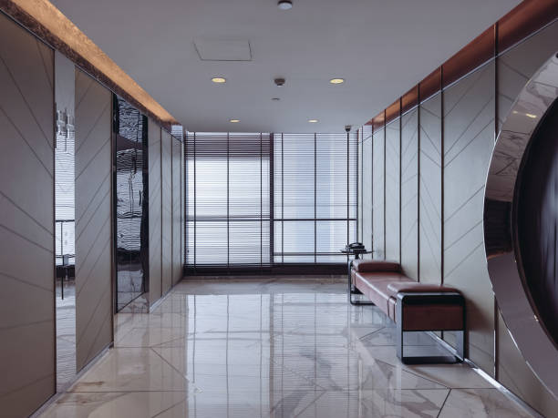 istock The sophisticated interior of a hotel lobby 2188669937