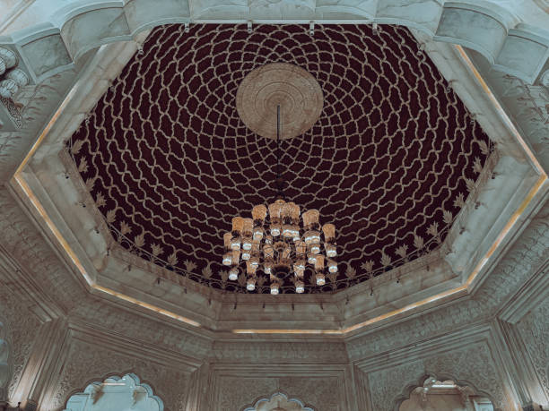 istock Iranian Architecture inspired islamic dome interior architectural design 2188679090